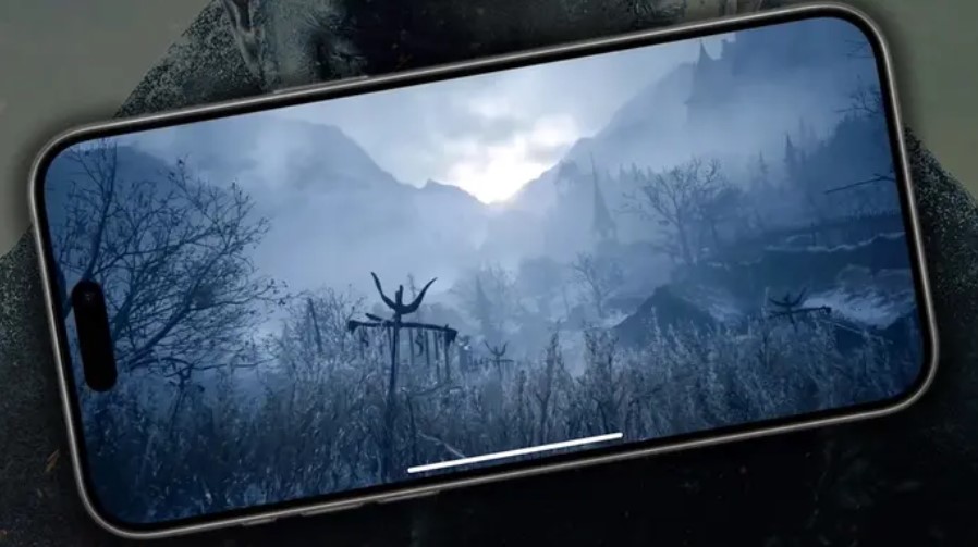 Resident Evil Village sur iPhone 15 Pro Max