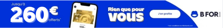 Bforbank 260€ juin