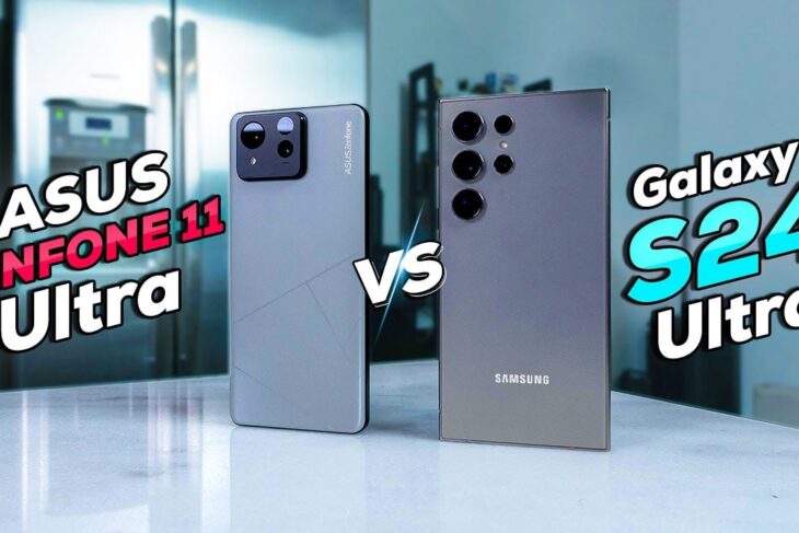 Smartphones : match entre le nouveau Asus Zenfone 11 Ultra et le Samsung Galaxy S24 Ultra