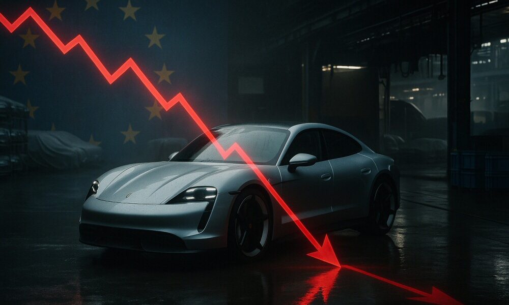 La chute de Porsche et l’automobile européenne face à l’addition du tout‑électrique