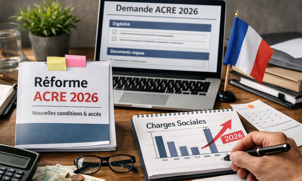 Réforme de l&rsquo;ACRE en 2026 : ce qui change pour les entrepreneurs et en quoi Shine peut aider