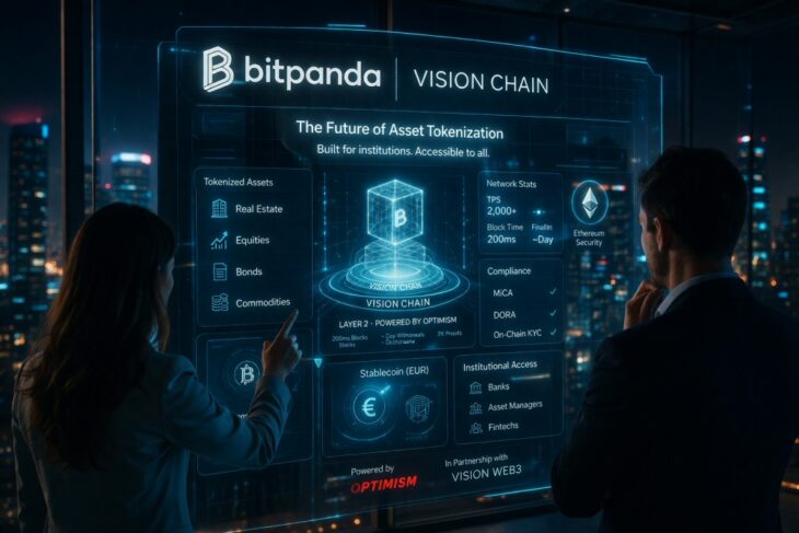 Vision Chain de Bitpanda ou la promesse d’une tokenisation enfin accessible à tous